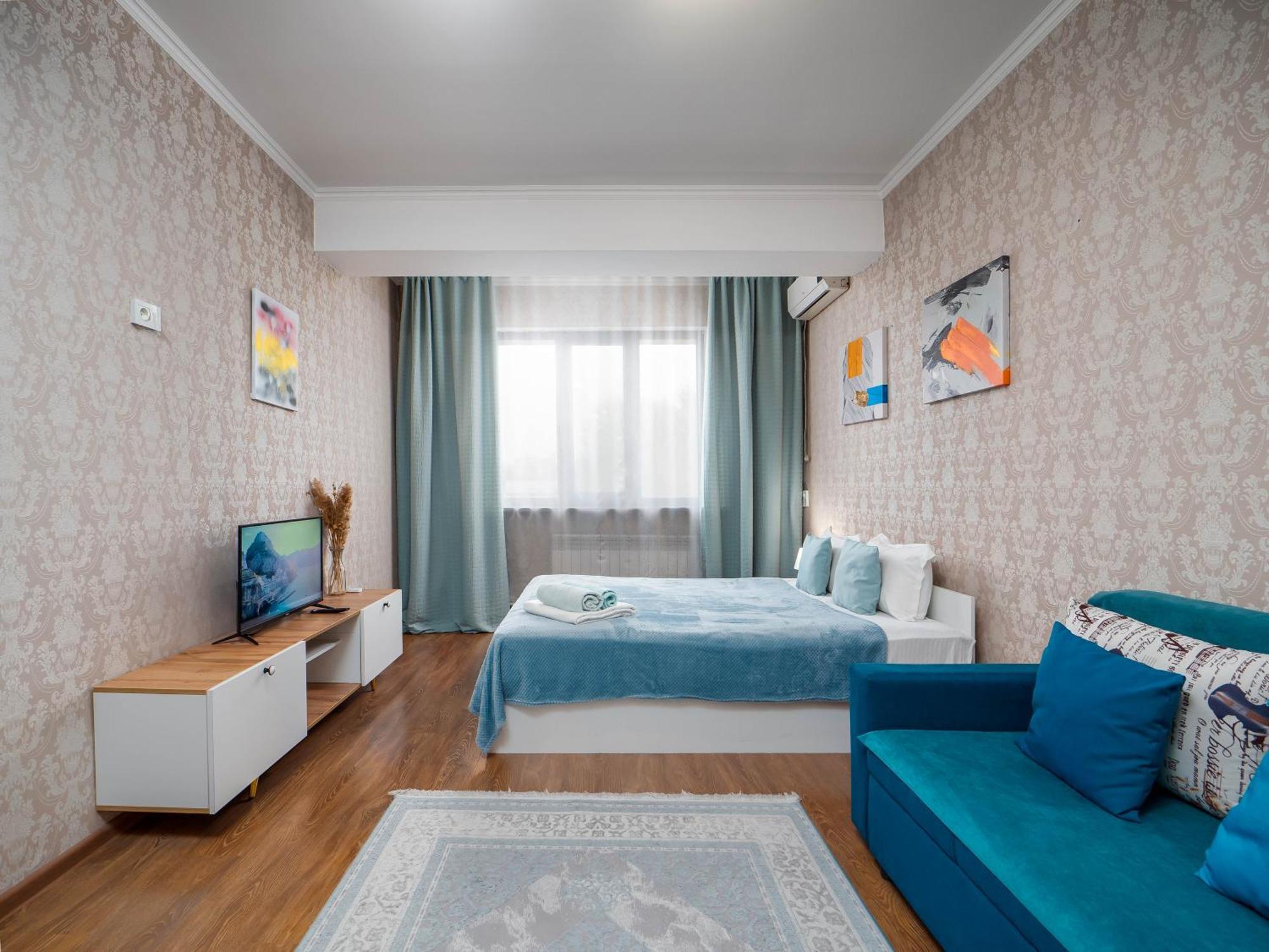 Appartments " Zhetysu-4" Almaty Bagian luar foto
