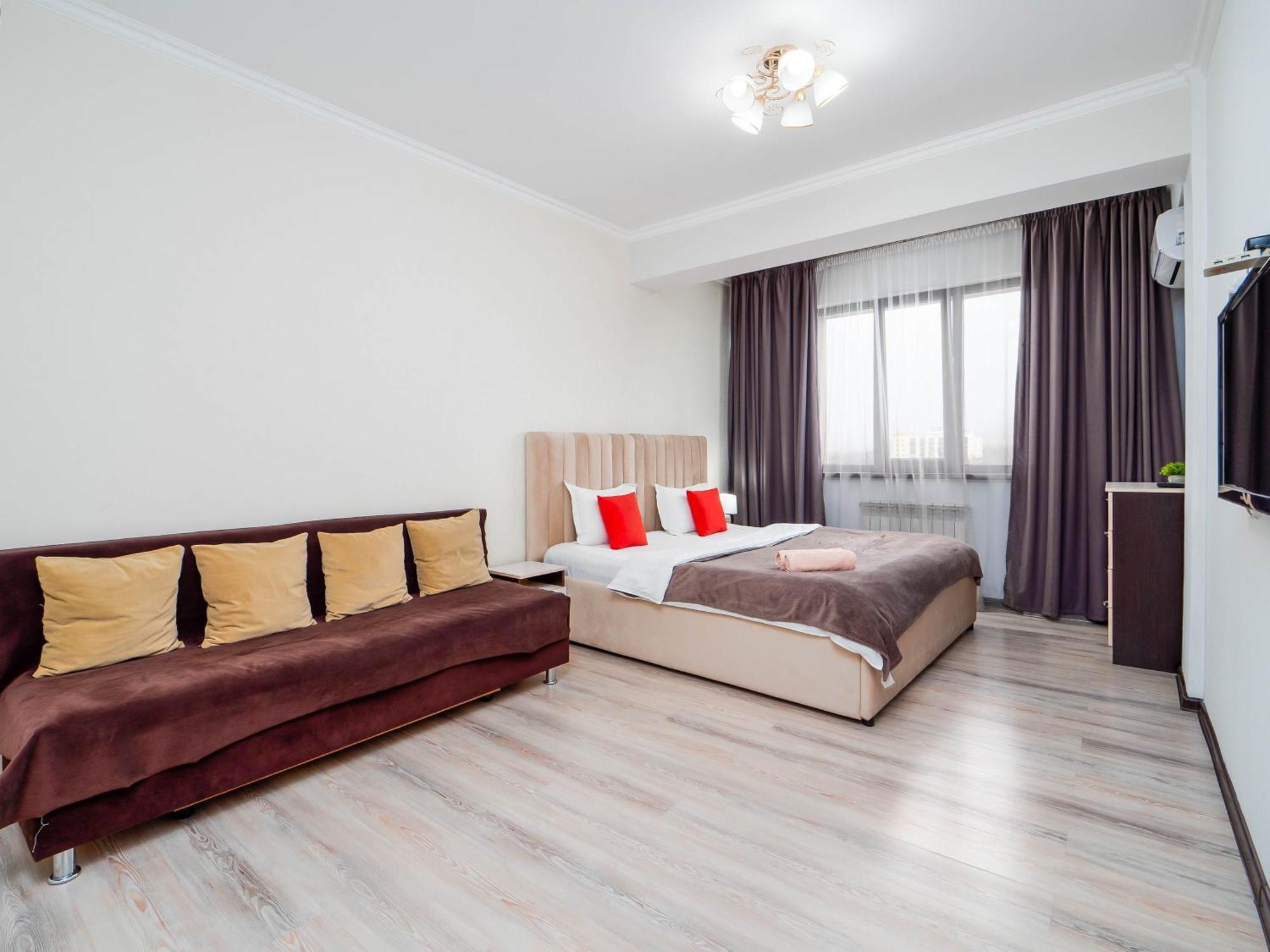 Appartments " Zhetysu-4" Almaty Bagian luar foto